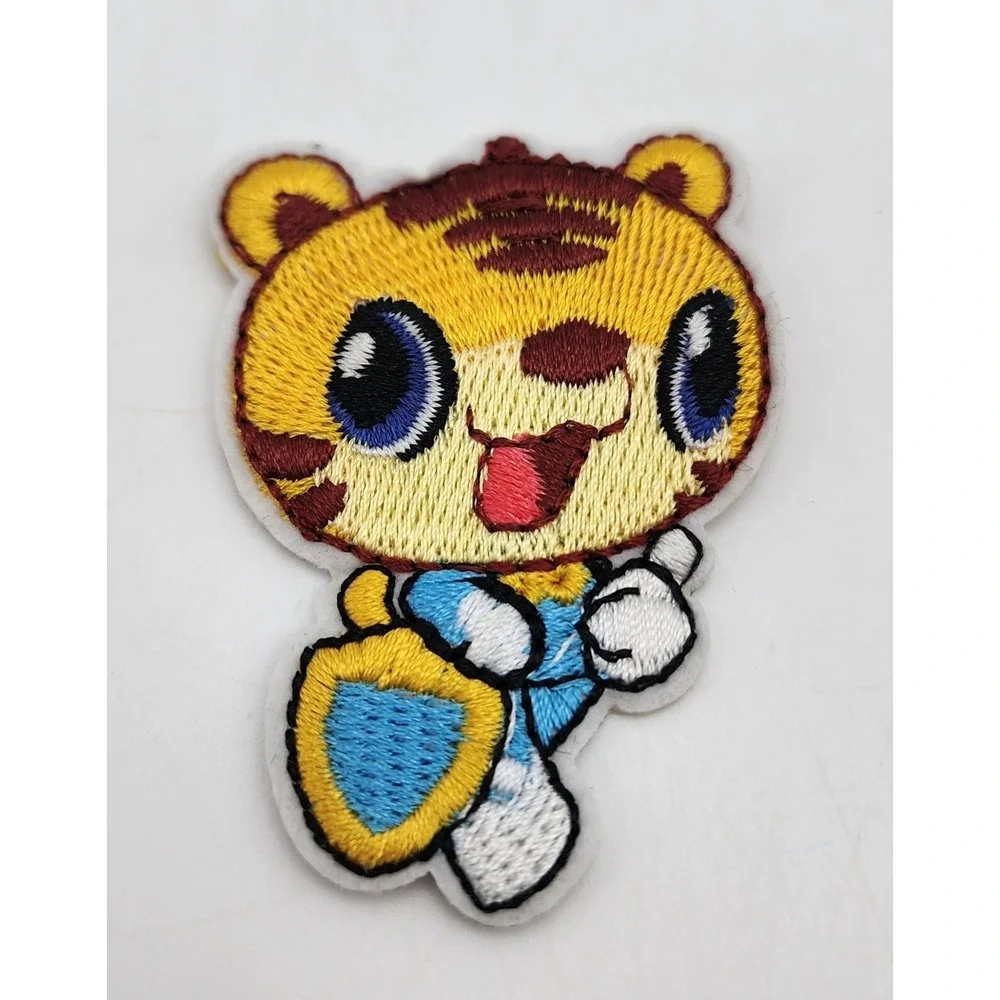 Animated Tiger Patch Anime Embroidered‎ Iron on